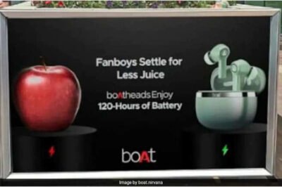 Was boAt’s direct marketing campaign targeting Apple a calculated risk or a misstep in their brand strategy?