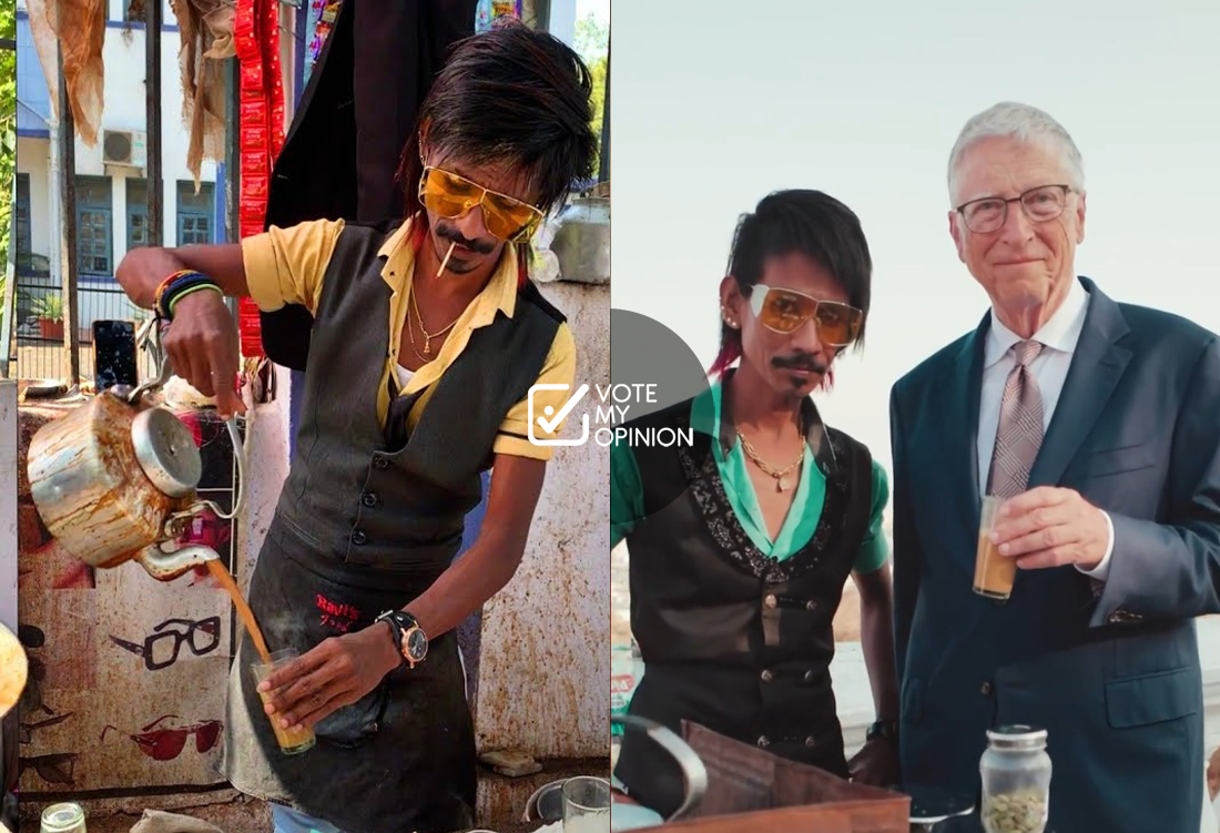 Bill Gates Change Dolly Chaiwala's Life Forever? - Vote My Opinion