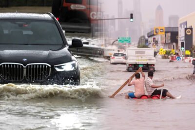 Dubai Floods Captured in Terrifying Videos. Did You The Reason For Flood?