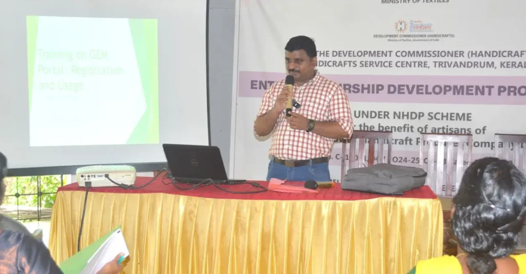 Entrepreneurship Development Programme for Artisans Held in Ernakulam