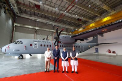 PM Modi Inaugurates C-295 Aircraft Manufacturing Plant