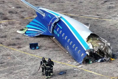 Azerbaijan Airlines Crash: Kremlin Blames Ukrainian Drone Attacks Amid Tragic Incident